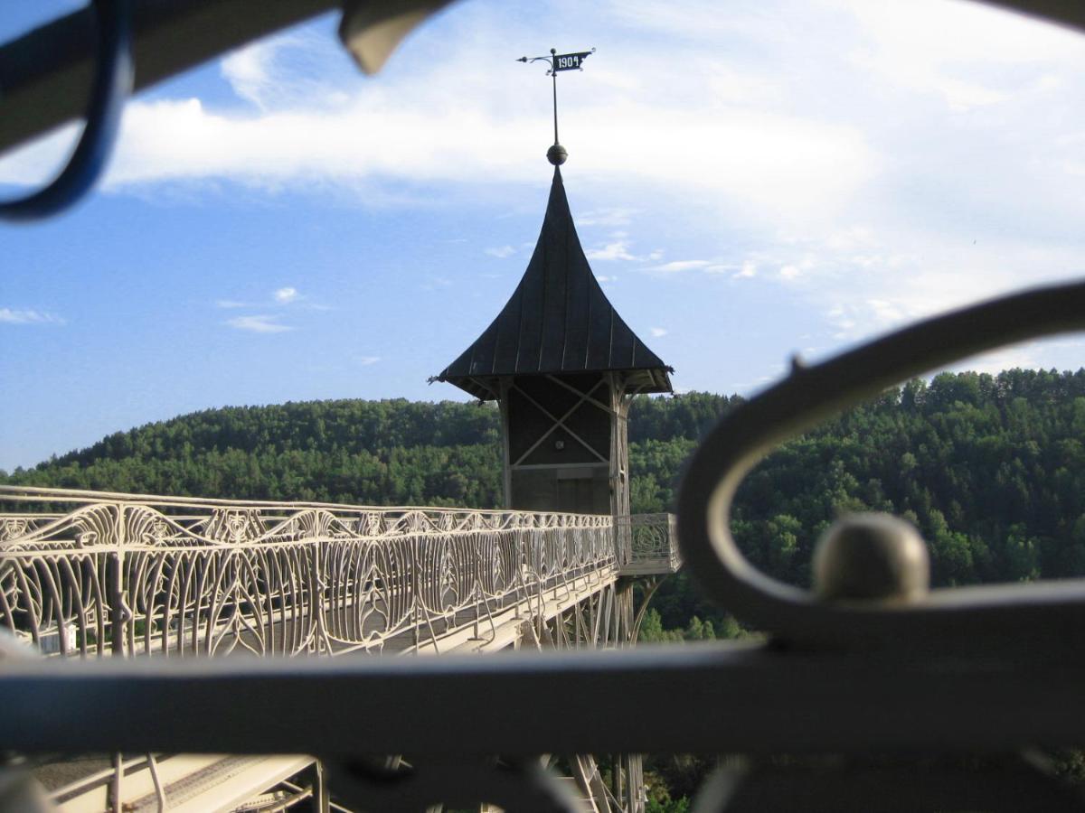 Ferienwohnung Schrammsteine บาดชานเดา ภายนอก รูปภาพ