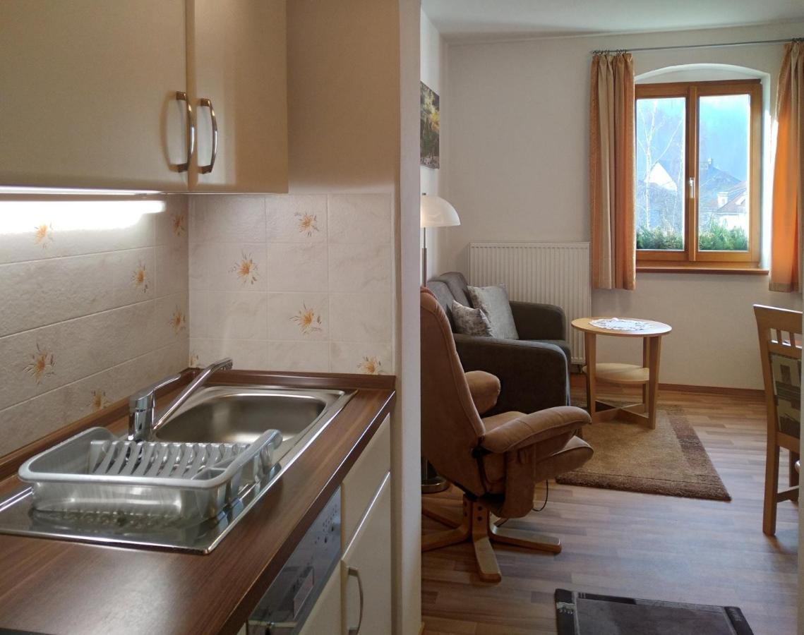 Ferienwohnung Schrammsteine บาดชานเดา ภายนอก รูปภาพ